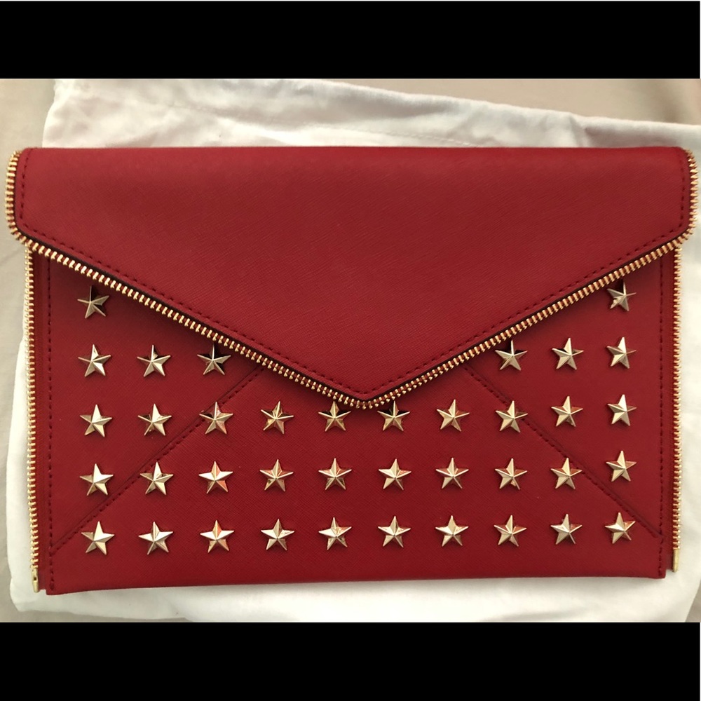 Rebecca minkoff Leo Studded clutch